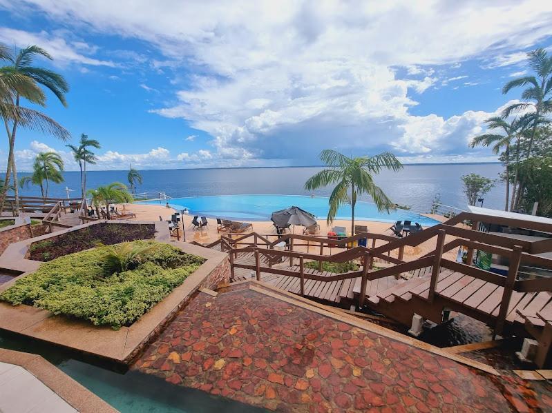 Tropical Executive Flat Vista Incrivel Para A Orla Manaus Exteriör bild