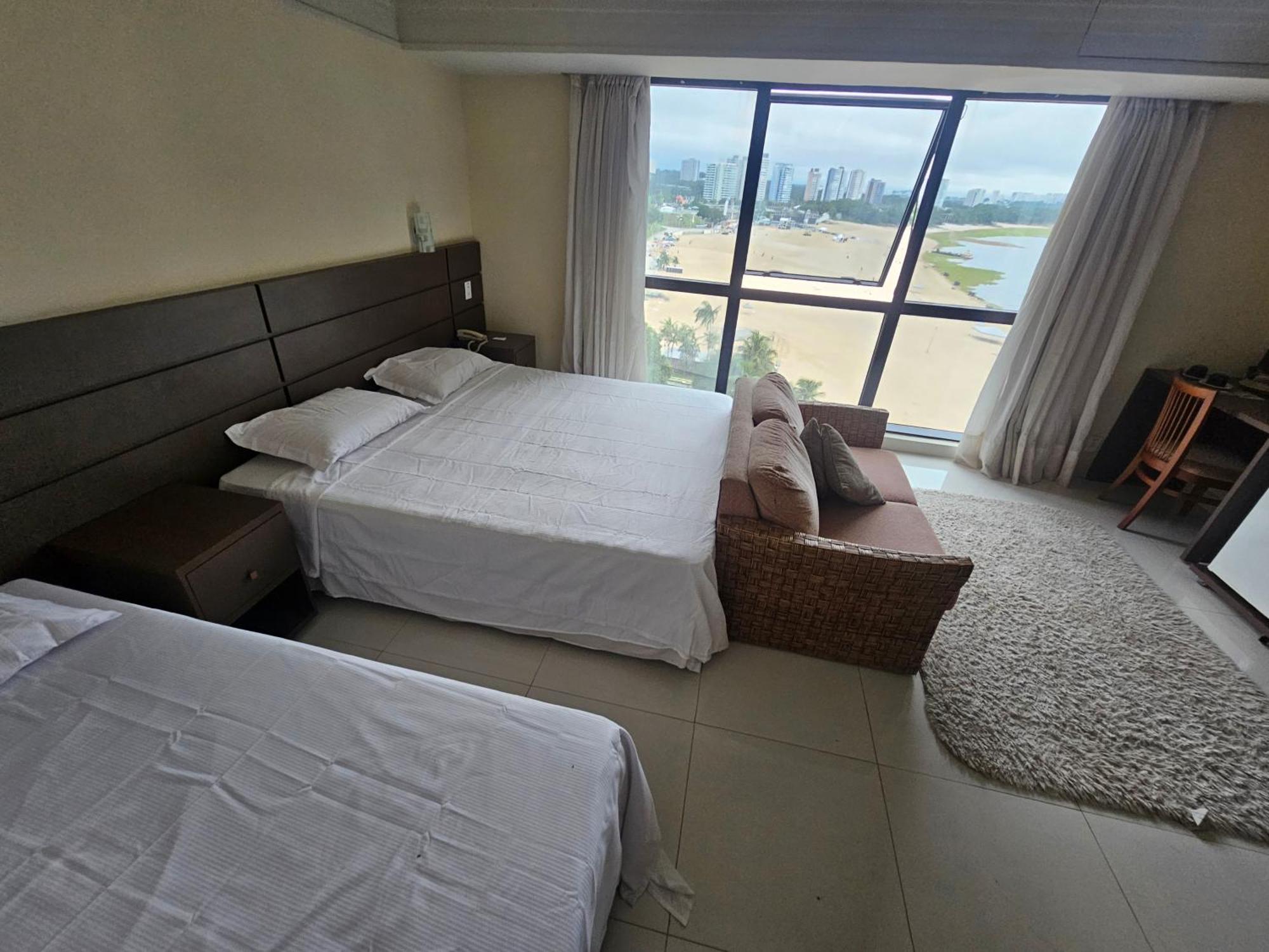 Tropical Executive Flat Vista Incrivel Para A Orla Manaus Exteriör bild